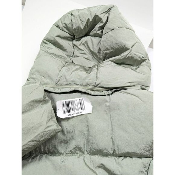 Cole Haan Women's Shine Faux-Fur-Collar Hooded Puffer Coat Size M (MSRP $280) - Picture 6 of 7